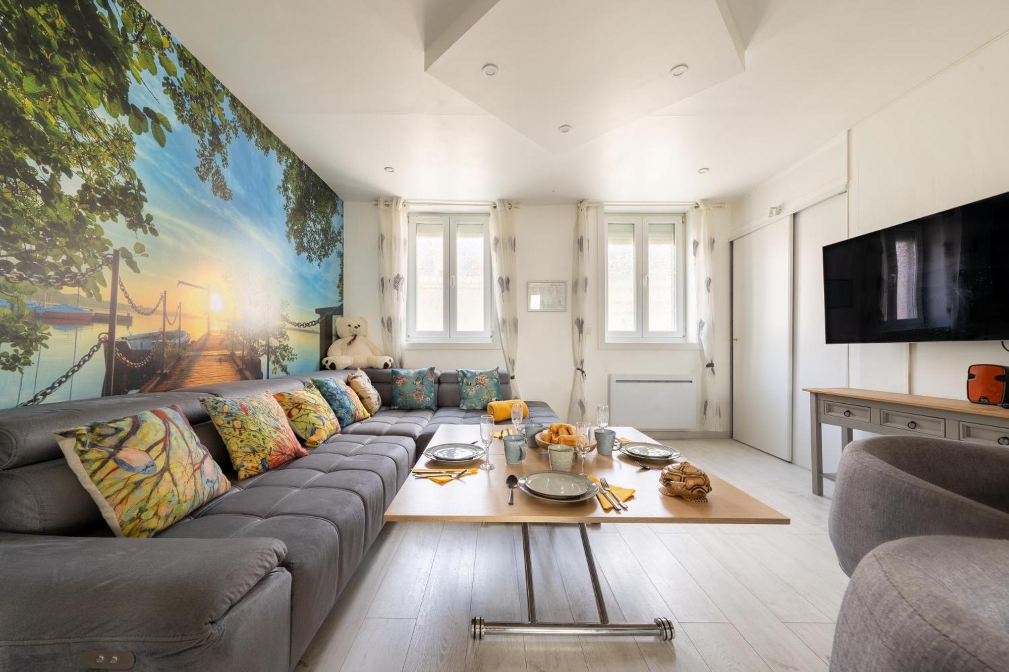 Apartamento Casa Inca Calais - Duplex Soleil Latino - Parking Free, Station Exterior foto