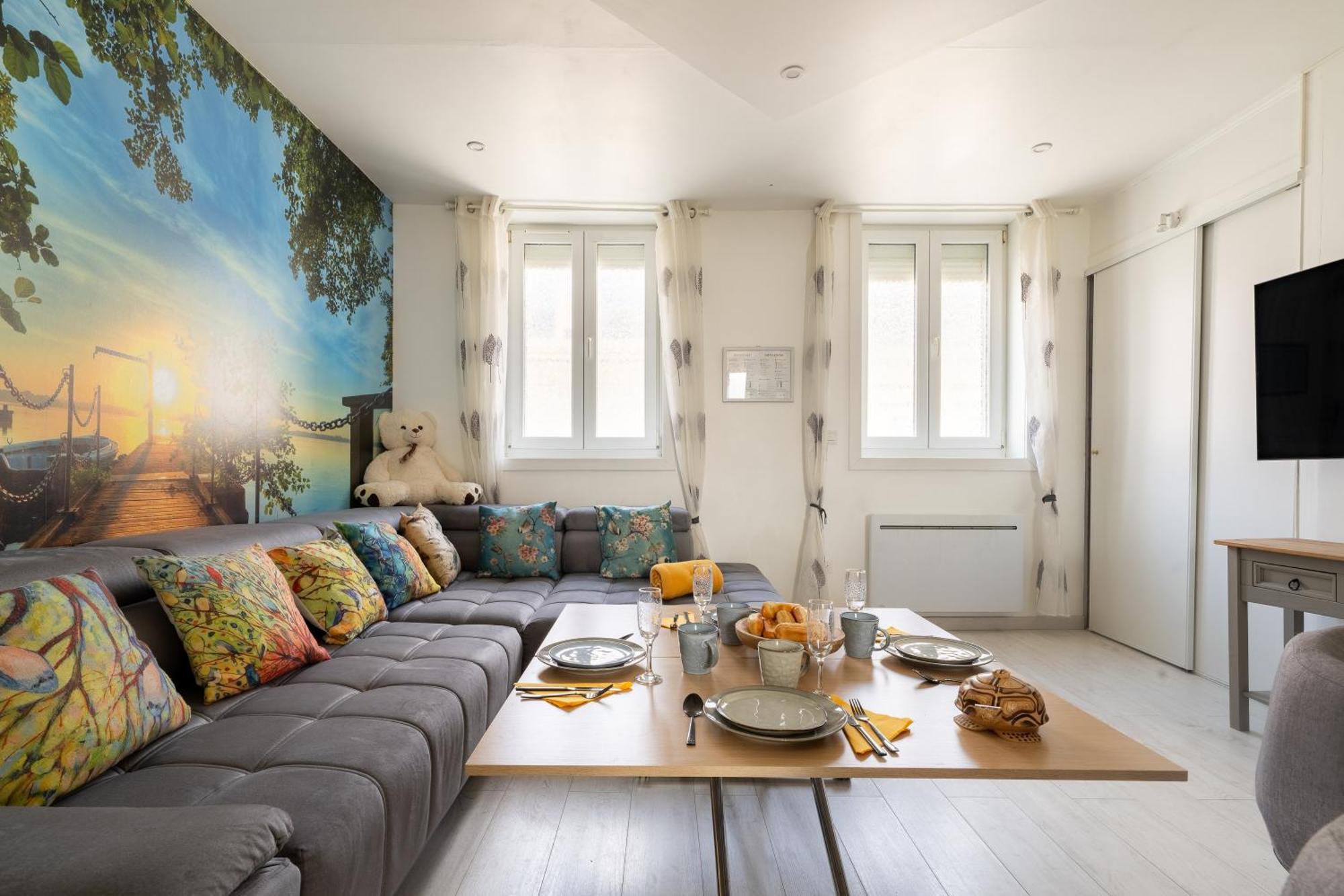 Apartamento Casa Inca Calais - Duplex Soleil Latino - Parking Free, Station Exterior foto