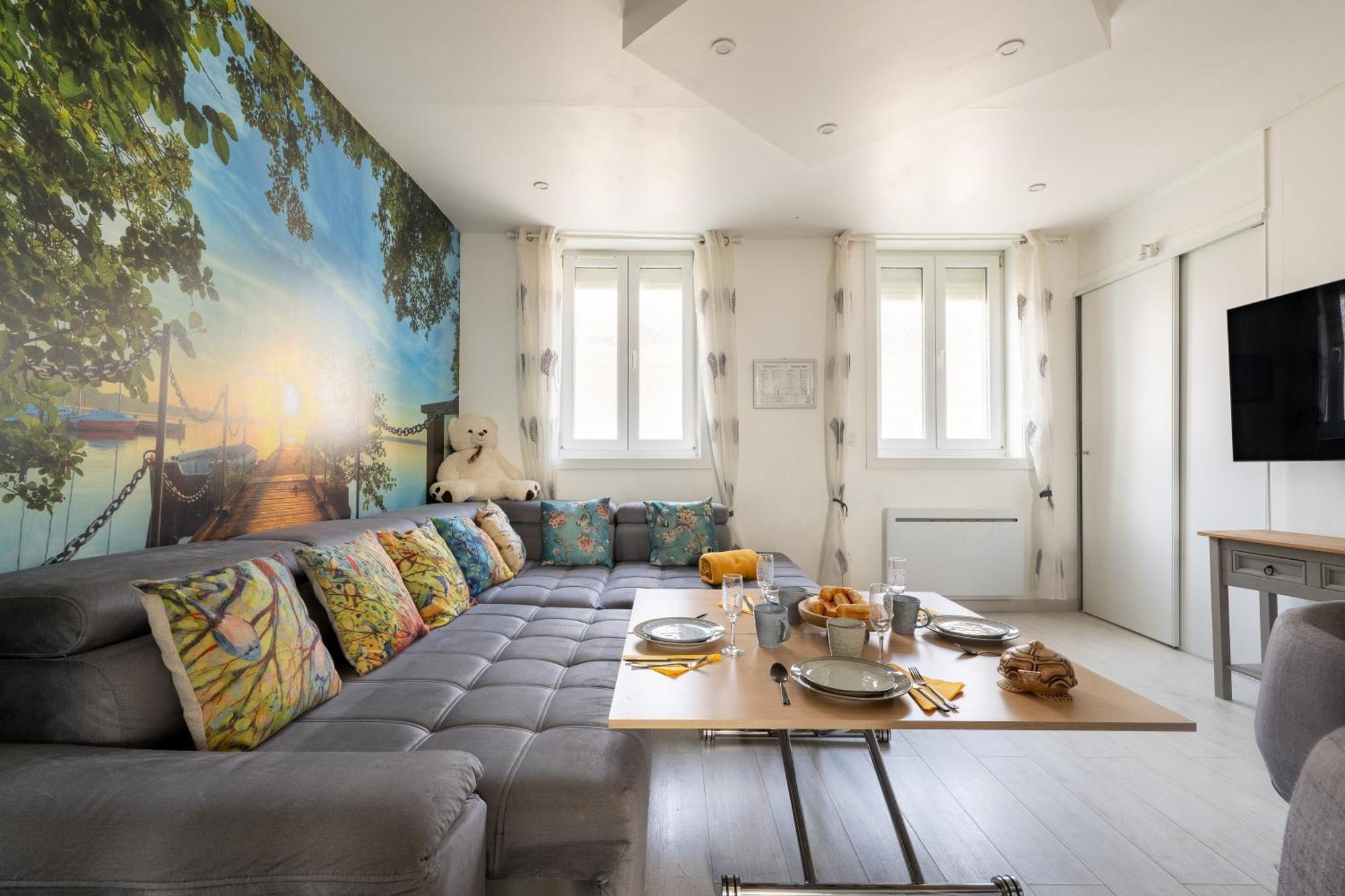 Apartamento Casa Inca Calais - Duplex Soleil Latino - Parking Free, Station Exterior foto